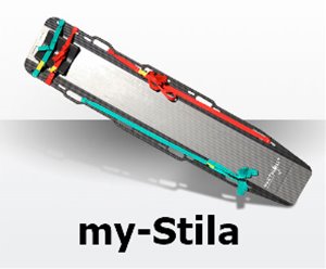 [이태리 Northwall] 초경량 카본 들것 my-Stila (카본소재,Quick EVac Belts,4.6Kg,머리고정대있음,STILA) 사용법-동영상참조