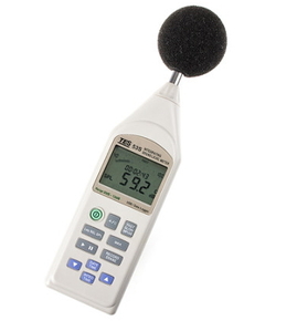 [테스] 디지털소음계 TES-53S (환경부형식등록,데이타전송,30~130dB) 소음측정기 데시벨측정기 등가소음계