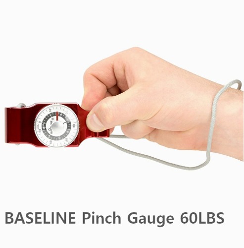 [미국] 베이스라인 핀치게이지 (최대측정27Kg) / Baseline Pinch Gauge 60 lbs Capacity,Red / 12-0201