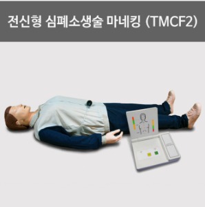 [AFC] 전신형 심폐소생 마네킨 TMCF2 (전신마네킨+CPR모니터,175cm,약20Kg)