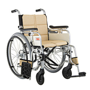 [미키코리아] 슈퍼미라지 휠체어 SM-5(22),SM-5(22D),SM-5(22분) 팔받이높이조절,발받침스윙 및 분리,보호자브레이크(옵션),분리형바퀴(옵션),고급휠체어 중량15.2~16Kg.